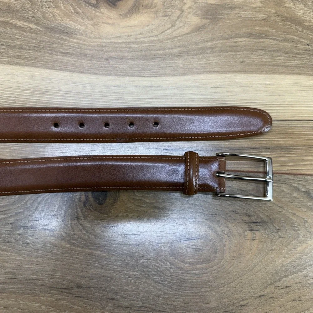 Martin Dingman Mens Belt Size 40/100 Genuine Coachman Leather Business Dress